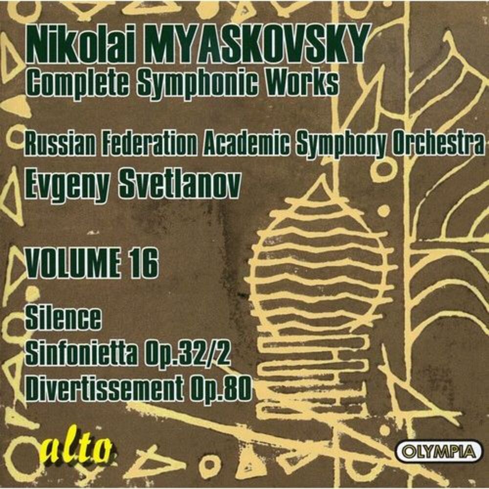 Evgeny Svetlanov - Silence Op 9 / Sinfonietta / Divertissement CD